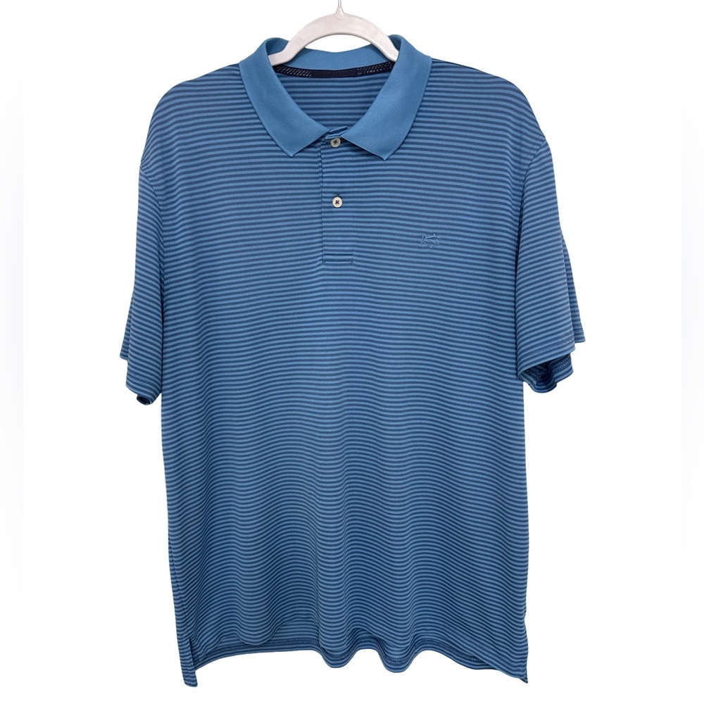 Vineyard Vines Striped Polo Shirt Men’s XL Blue